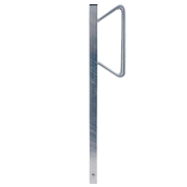Bicycle rack - Individual stands | Individual stand for casting in concrete | one-side parking